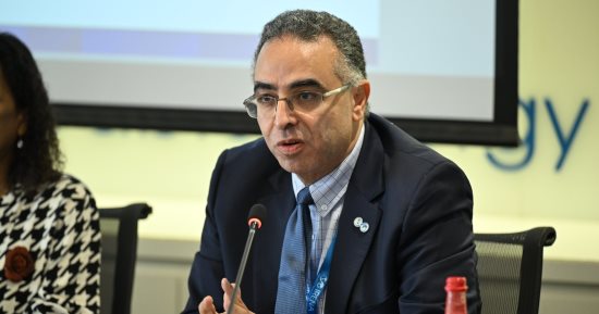 مدير تسهيل تمويل المشروعات بالوكالة الدولية للطاقة المتجددة: العالم يخاطر بعدم تحقيق هدف COP28.. أحمد بدر: سبتمبر المقبل أولى جولات تسريع نشر الطاقة الخضراء في إفريقيا.. ومصر لديها إمكانيات وموارد خام قيمة