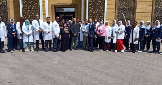 مستشفى الأمراض الصدرية بالزقازيق تحصل على اعتماد هيئة الرقابة الصحية