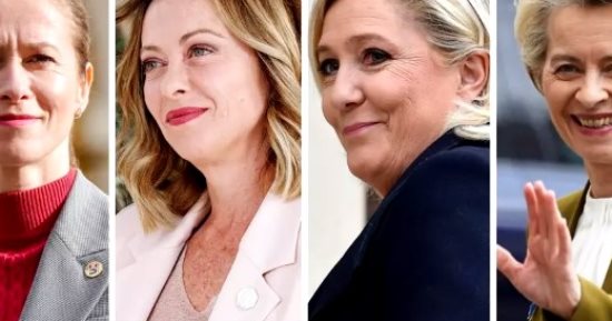 نساء على عرش أوروبا.. موجة نسائية تتولى المناصب فى الاتحاد الأوروبى.. دير لاين رئيسة للمفوضية للمرة الثانية.. وكاجا كالاس مسئولة السياسة الخارجية.. ميلونى تحظى بقبول متزايد.. وميتسولا رئيسة للبرلمان الأوروبى