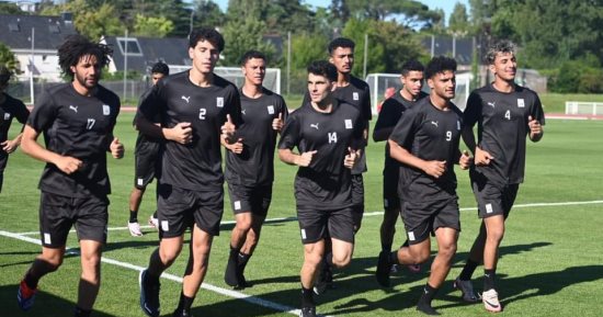 تدريبات قوية للمنتخب الأولمبى استعدادا للدومينيكان.. صور
