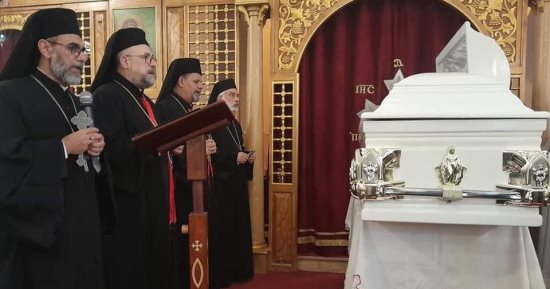 الكنيسة الكاثوليكية تودع راعى كاتدرائية قلب يسوع الأقدس بالقوصية