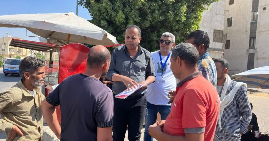وزارة العمل: مديرية القاهرة تواصل حصر وتسجيل عمالة غير منظمة داخل الميادين