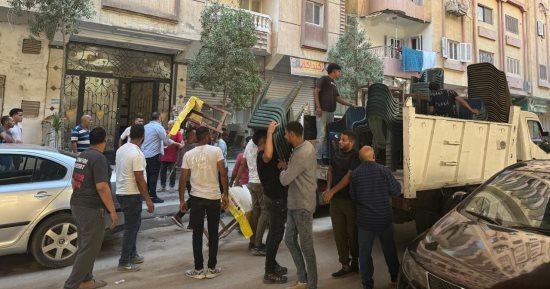 إزالة 452 حالة إشغال طريق خلال حملات مكبرة بمراكز البحيرة
