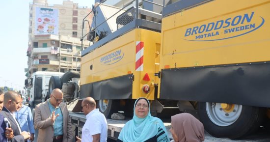 القليوبية تُعزز منظومة النظافة بـ12 مليون جنيه.. مكنستان جديدتان لشفط الأتربة