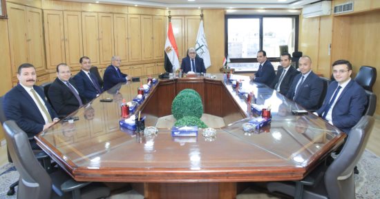 رئيس مجلس الدولة يستقبل رئيس نادى قضاة مجلس الدولة بأسيوط.. صور 