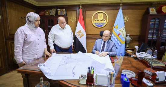 محافظ كفر الشيخ يعتمد المخطط الاستراتيجى المحدث لمدينة قلين
