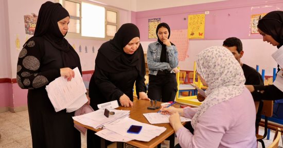 القومى للمرأة ينظم مأمورية لاستخراج بطاقات رقم قومى للسيدات بالمجان بالخيالة