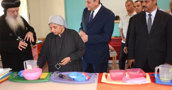 محافظ الغربية يتفقد مشروع الفلك أول وأكبر مشروع لرعاية أبطال متلازمة داون