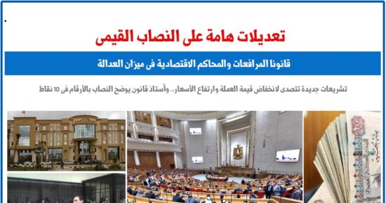 تعديلات على النصاب القيمى لقانونى المرافعات والمحاكم الاقتصادية.. برلمانى