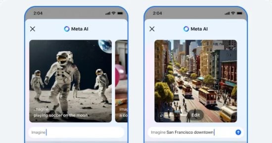 تطبيق Meta AI متاح الآن باللغات الإسبانية والبرتغالية والفرنسية وغيرها