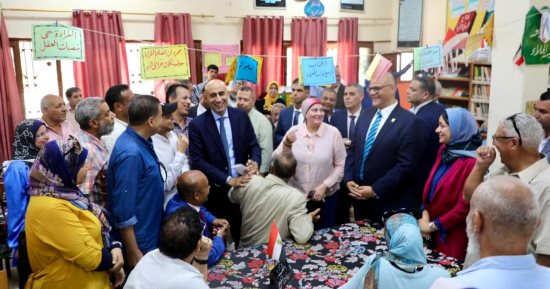 وزير التعليم ومحافظ القليوبية يتفقدان مبانى مدرستين ابتدائية وثانوية ببنها