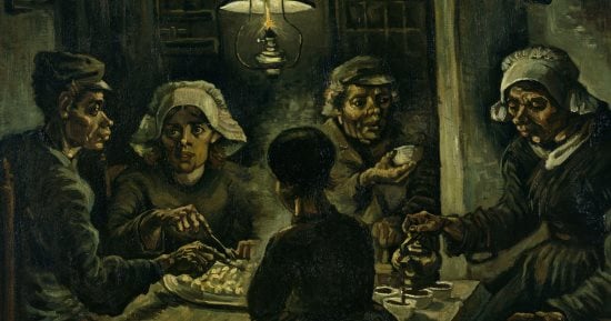 أكلة البطاطس لفان جوخ.. أول تحفة فنية للفنان الهولندى من عام 1885
