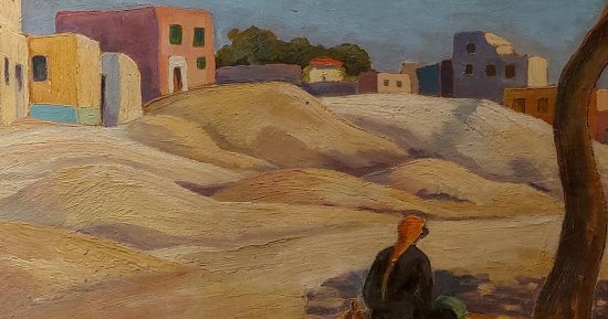 شارل بوجلان صديق محمود سعيد.. رسم مناطق القاهرة ومنها شبرا والمقطم