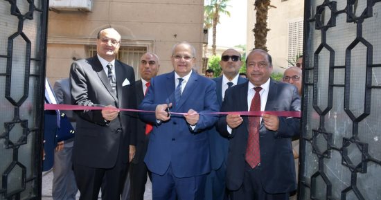 الخشت يفتتح أعمال التجديد لمقر فرع الخرطوم بجامعة القاهرة لقبول طلاب السودان