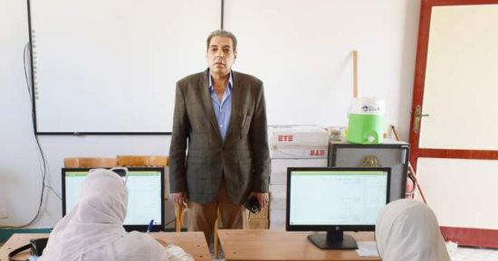 وكيل تعليم جنوب سيناء يتابع اختبارات القبول بمدرسة WE للتكنولوجيا بطور سيناء