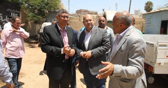 محافظ الجيزة يشدد على تنفيذ صيانات معدات الحملة الميكانيكية فى المحافظة