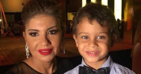 شاهد أحدث ظهور لـ حسن حفيد محمود حميدة بصحبة بوسى شلبى