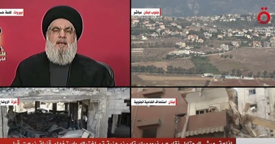 حسن نصر الله: نفينا سابقا مسؤوليتنا عن قصف مجدل شمس بعد القيام بتحقيقاتنا
