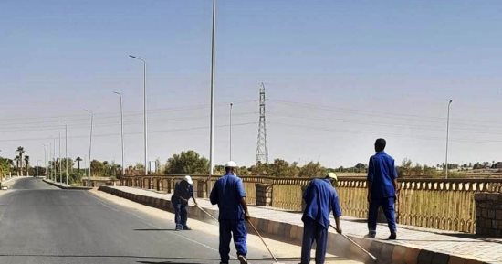 لليوم الخامس.. محافظ أسوان يتابع حملات النظافة العامة برفع 310 طناً