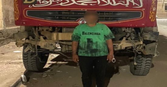  ضبط سائق نقل دهس دراجة نارية بالقاهرة