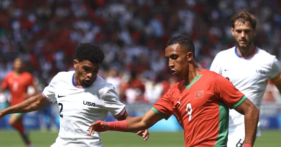 باريس 2024 .. المغرب يتقدم على أمريكا بهدف نظيف فى الشوط الأول