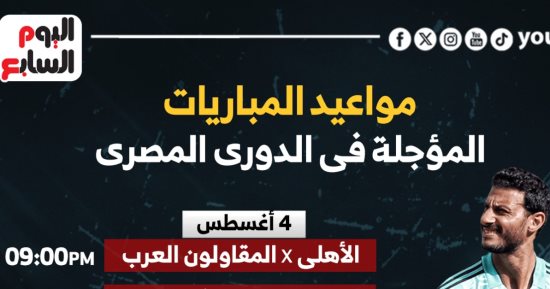 انطلاق قطار المباريات المؤجلة بالدوري المصري