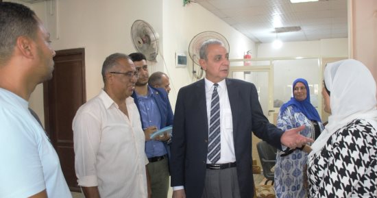 محافظ الغربية يتفقد ‏المركز التكنولوجى.. ويتابع أعمال الرصف بقطور