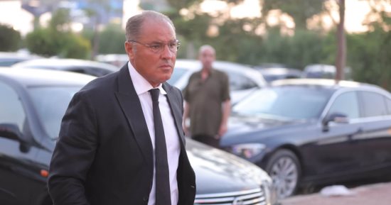المنتج محمد سعدى يحضر عزاء منتجى شركة سينرجى