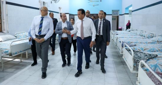 Minister of Health inspects Al-Khanka Mental Health Hospital