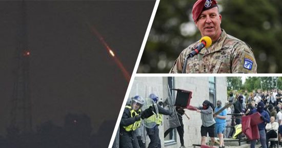 العالم هذا الصباح.. إصابة ضابط وجندى فى هجوم بمسيرات على ثكنة إيليت شمال إسرائيل.. إضرام النيران فى فندق يضم مهاجرين وطالبى اللجوء ببريطانيا.. الاتحاد الأوروبى: لا يمكن الاعتراف بنتائج الانتخابات فى فنزويلا