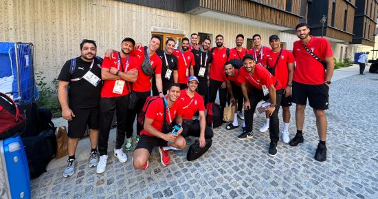 منتخب الطائرة يصل القاهرة بكامل صفوفه بعد انتهاء مشاركته فى الأولمبياد.. صور