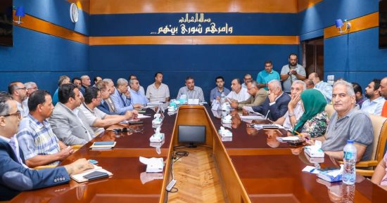 رئيس ميناء دمياط يؤكد على تقديم كافة التيسيرات لرفع معدلات التداول بالميناء