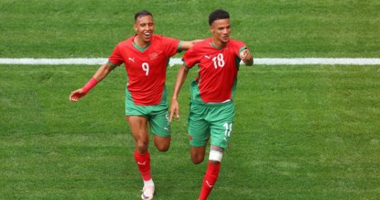 ريتشاردسون نجم منتخب المغرب الأولمبى يخطف أنظار أندية الدورى الإنجليزى