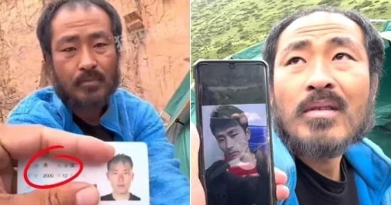 عجز قبل الأوان.. 5 أشهر من السير فى الجبال تجعل شابا صينيا يبدو ضعف عمره.. صور