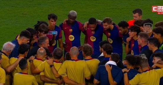 برشلونة يعود إلى المدينة الرياضية وفليك يمنح اللاعبين راحة للسبت.. فيديو