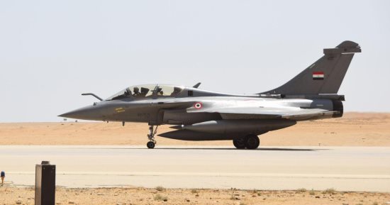 انطلاق فعاليات التدريب الجوى المصرى الفرنسى المشترك "آمون -24"