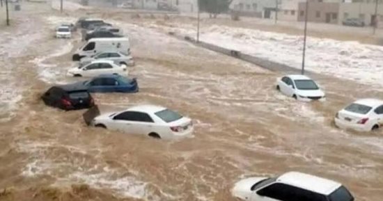 جرحى ومفقودون إثر سيول وانهيار حواجز مائية فى محافظة ذمار باليمن