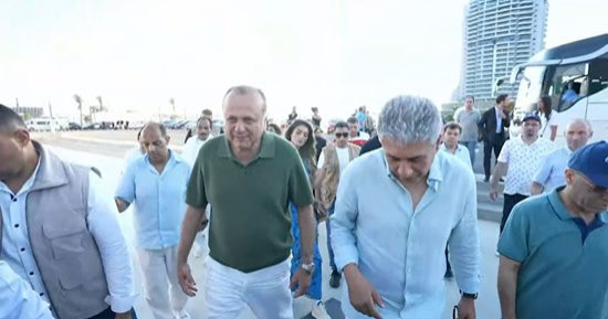 وزير السياحة وعمرو الفقى و13 سفيرا يتفقدون مدينة العلمين الجديدة 