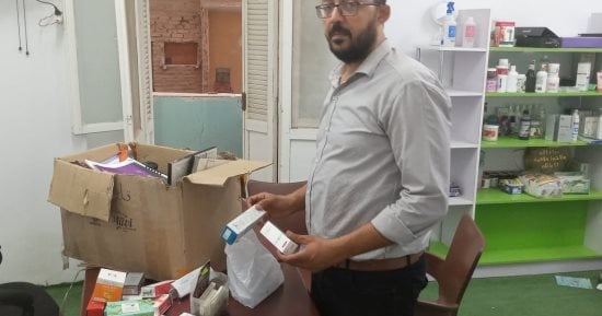 Pharmacist caught impersonating dermatologist and running clinic in Tahta Center in Sohag