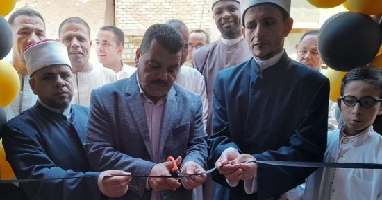 افتتاح مسجد عبد الرحمن بن عوف بقرية الوكلية فى بنى سويف بتكلفة 470 ألف جنيه