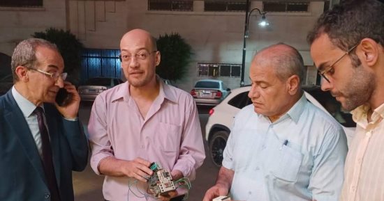 رئيس كهرباء جنوب الدلتا يقود حملة لضبط سارقى التيار بطنطا