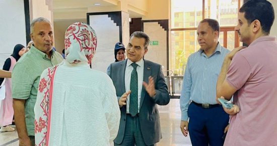 إجراء اختبارات قدرات لـ1873 طالبا وطالبة بتربية رياضية جامعة كفر الشيخ.. صور