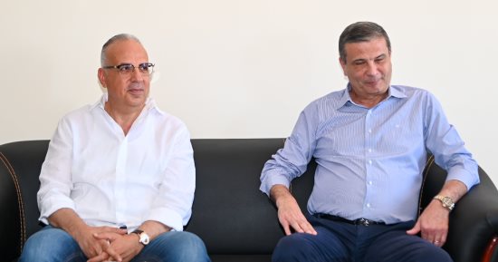 وزيرا الرى والزراعة يصلان شمال سيناء لتفقد مركز خدمات النثيلة