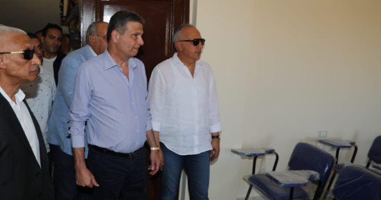 وزيرا الزراعة والرى يتفقدان مركز الخدمات الزراعية المتكاملة بالنثيلة فى سيناء