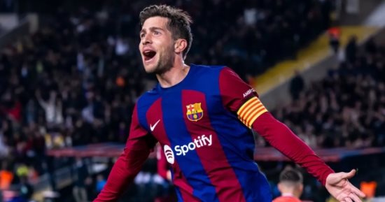 حصاد سيرجى روبرتو فى رحلة 14 عاما مع برشلونة بعد الرحيل