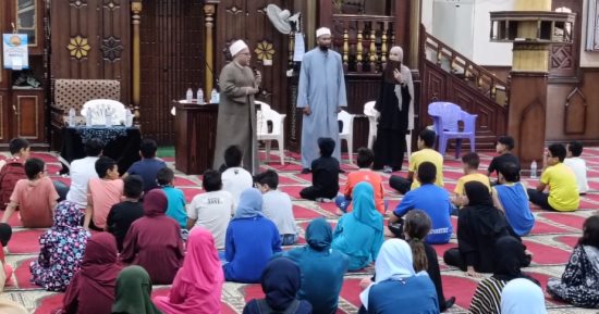 وكيل أوقاف دمياط يشهد فعاليات برنامج النشاط الصيفي التثقيفي للأطفال
