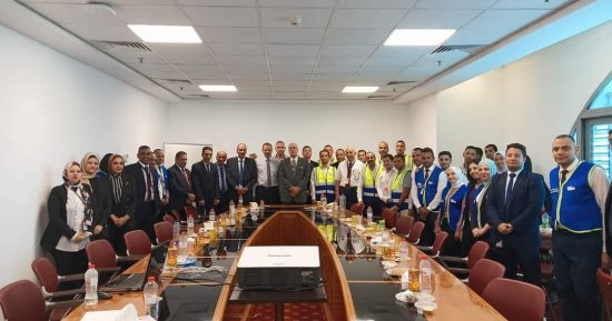 ورشة عمل للعاملين فى قطاع الأمن بمطار القاهرة الدولى