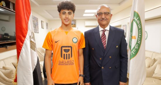 البنك الأهلي يتعاقد مع نجم كابيتانو  مصر.. صور