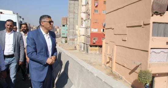 محافظ الجيزة: طلاء واجهات العقارات المطلة على الدائرى لتحسين الهوية البصرية