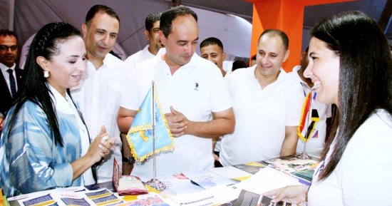 وزيرة التضامن تتفقد أنشطة صندوق مكافحة الإدمان بمهرجان العلمين الجديدة